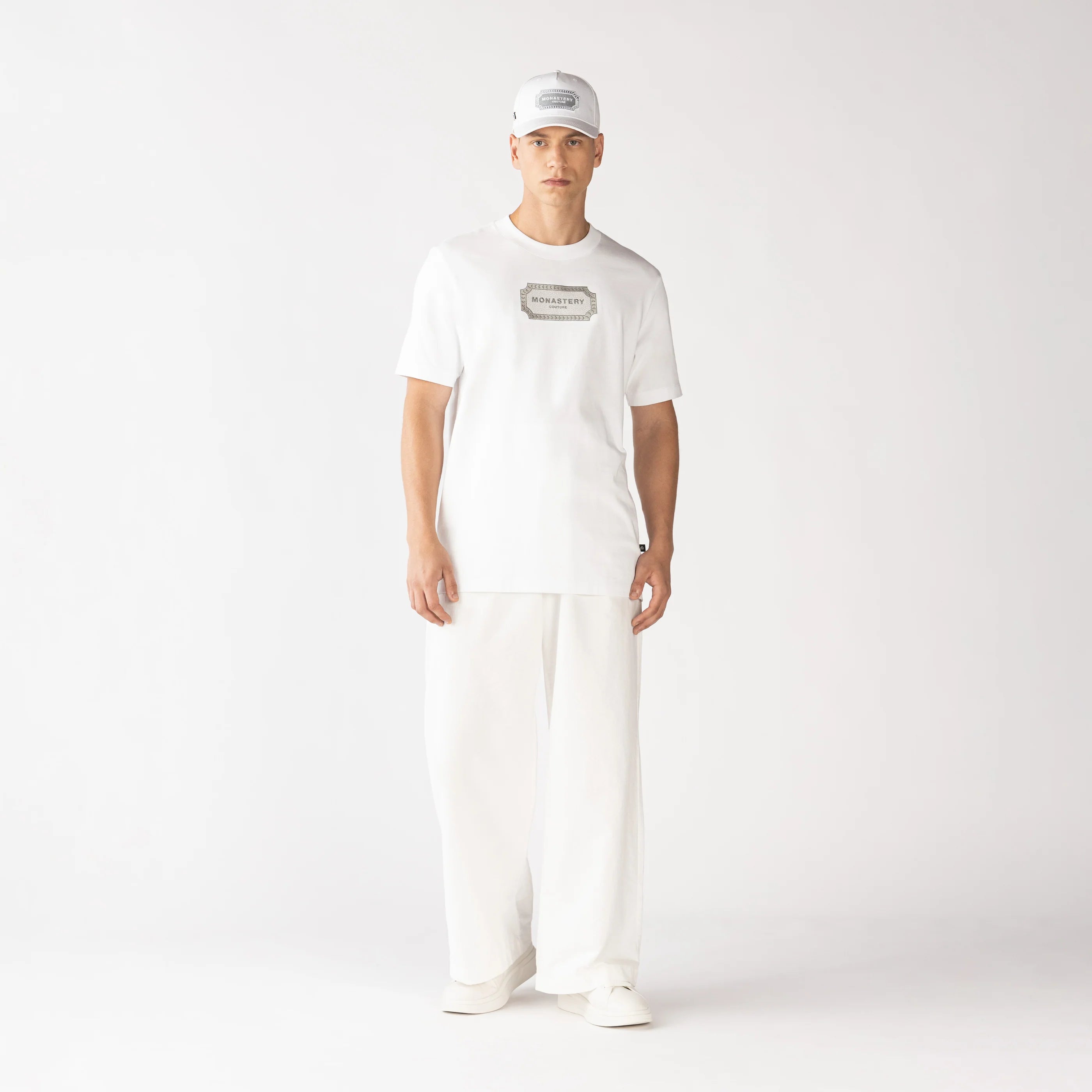 WALLER T-SHIRT MEN WHITE - Monastery
