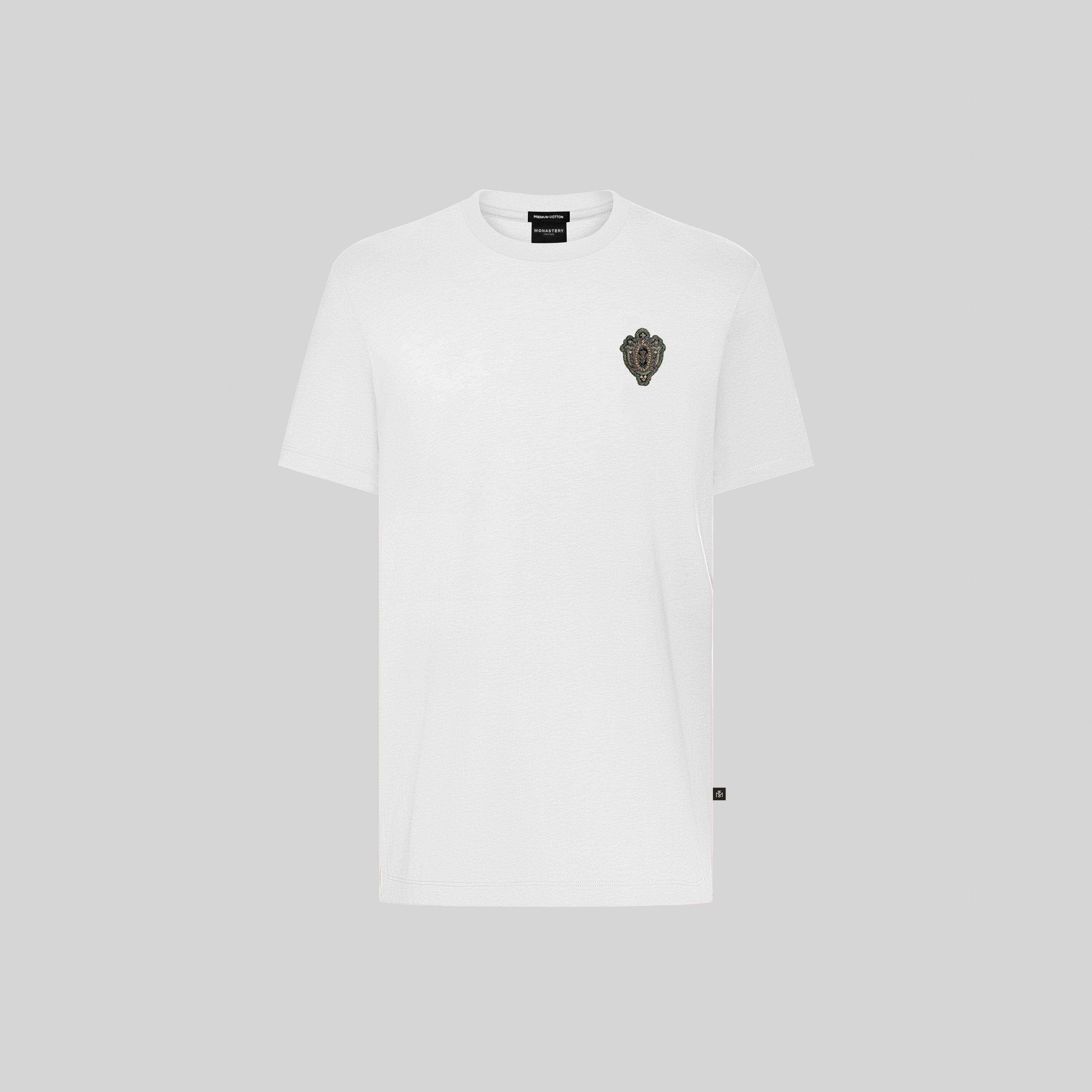 AIDAN T-SHIRT MEN WHITE - Monastery