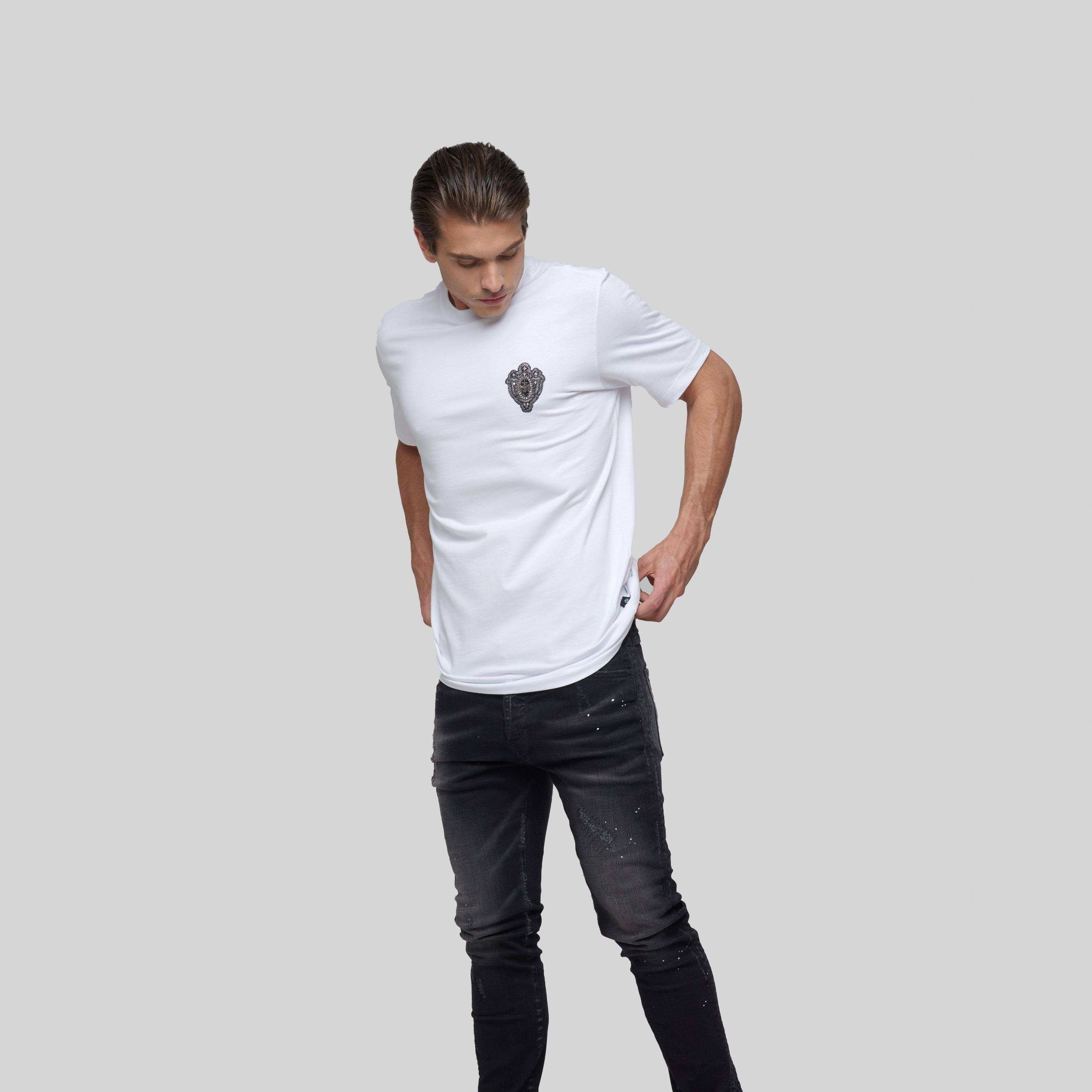 AIDAN T-SHIRT MEN WHITE - Monastery
