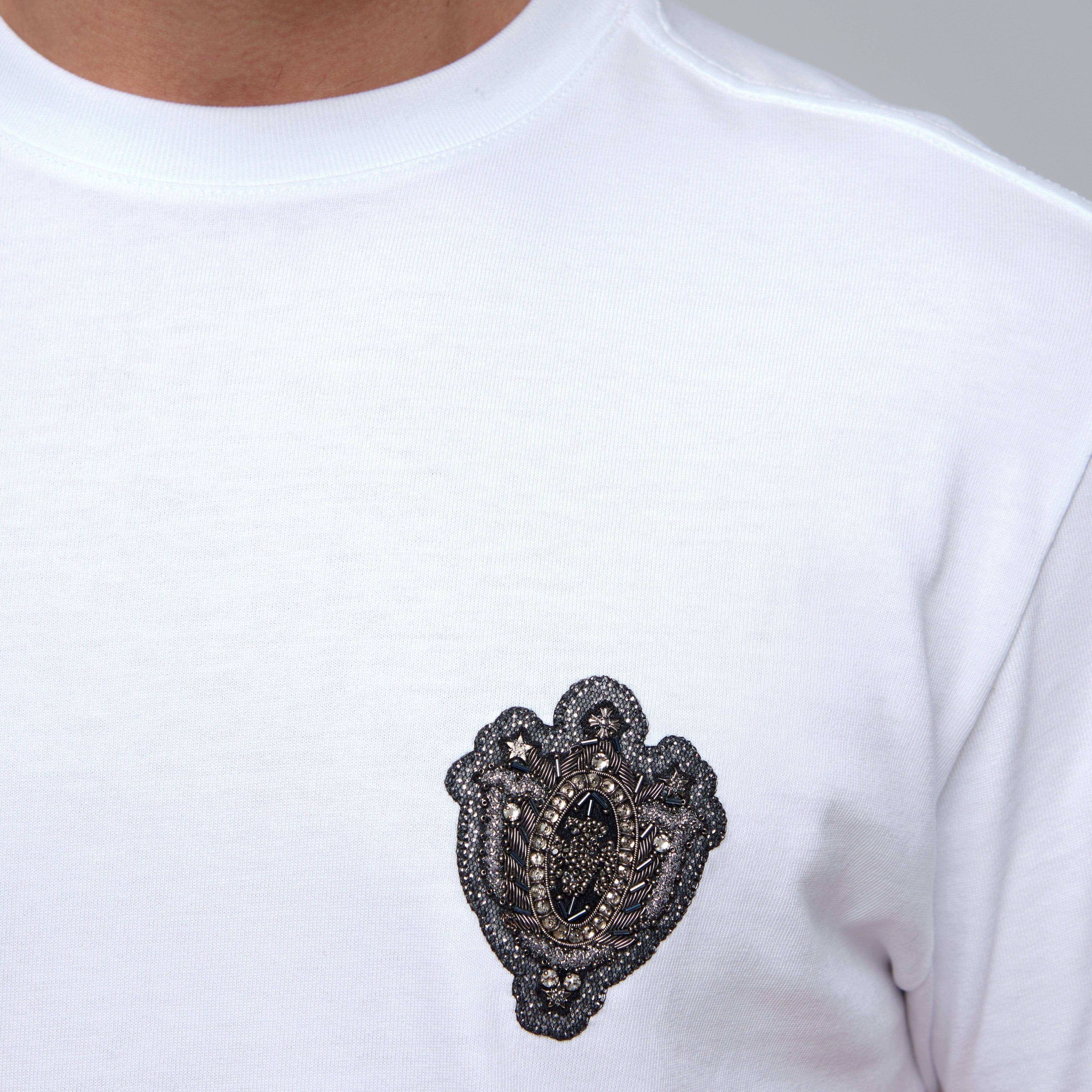 AIDAN T-SHIRT MEN WHITE - Monastery