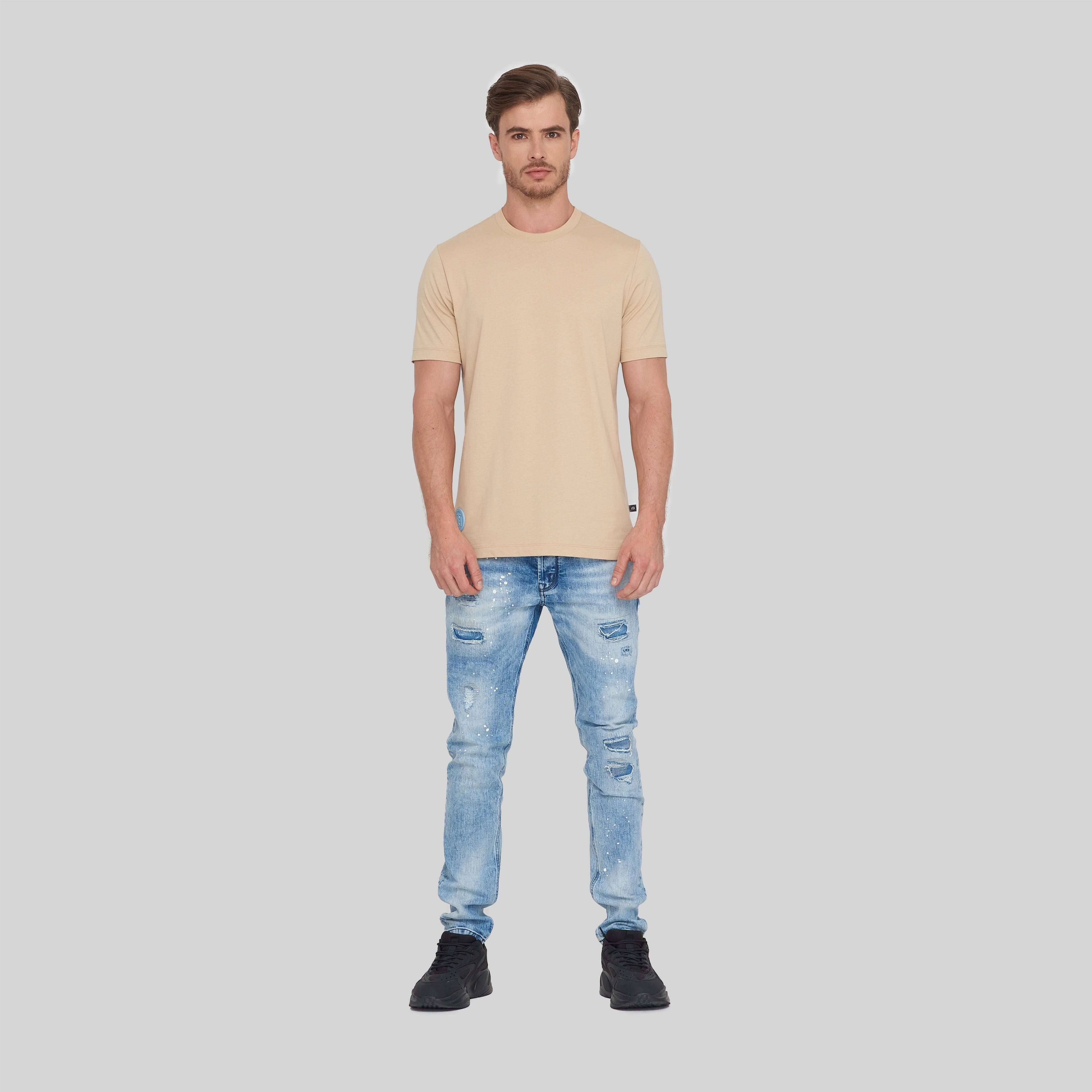 ARTY T-SHIRT MEN CAMEL - Monastery