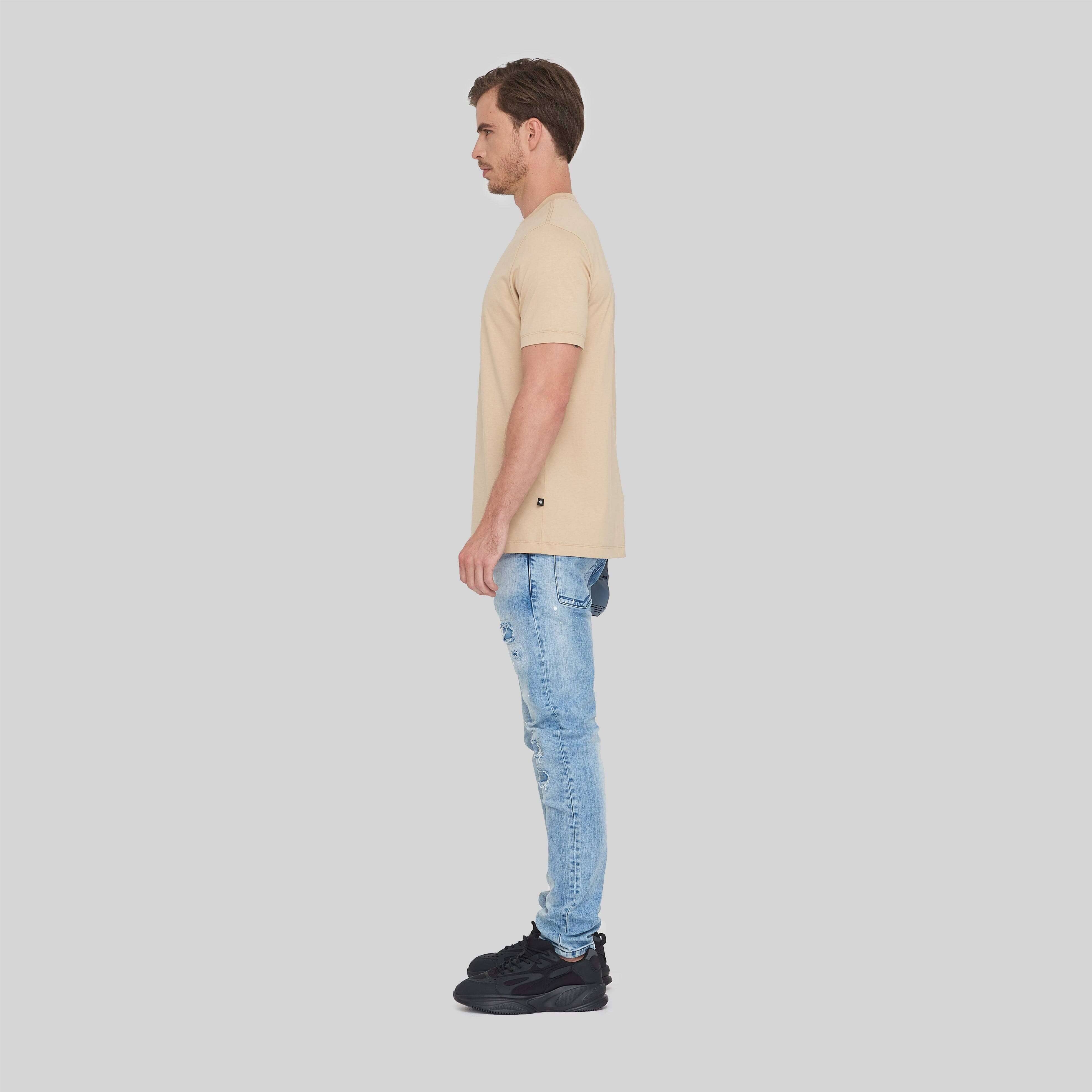 ARTY T-SHIRT MEN CAMEL - Monastery