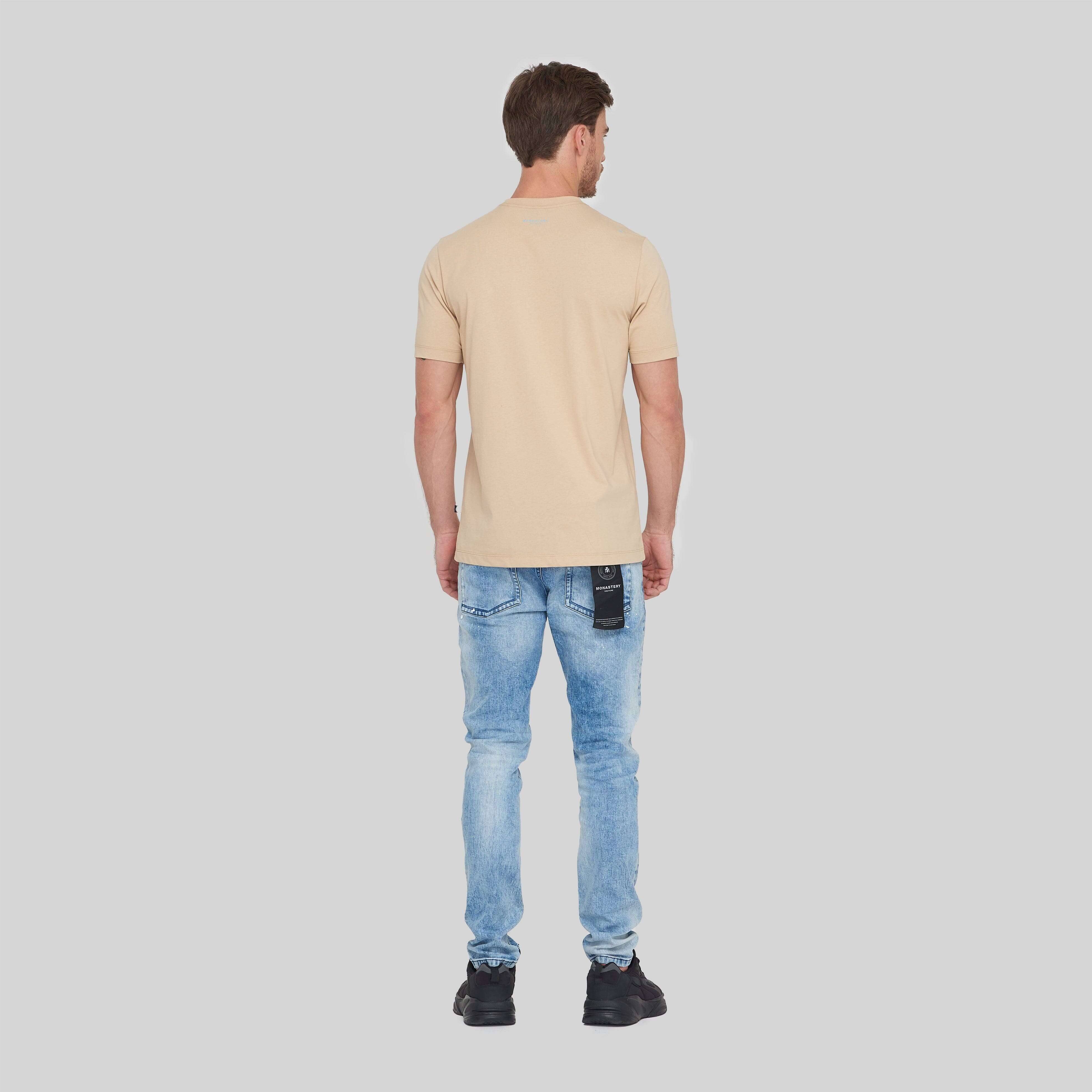ARTY T-SHIRT MEN CAMEL - Monastery