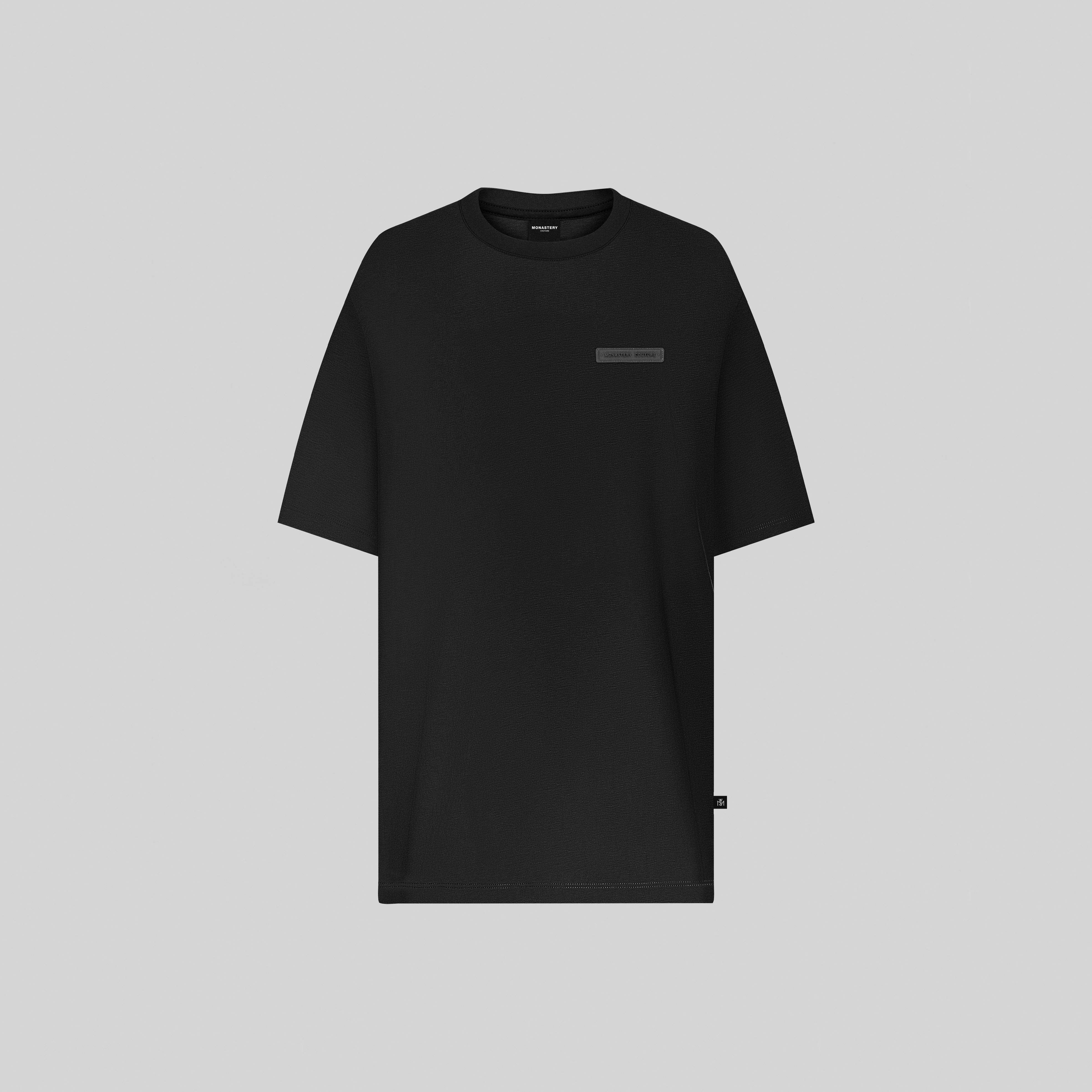 BLISTA BLACK T-SHIRT OVERSIZE - Monastery
