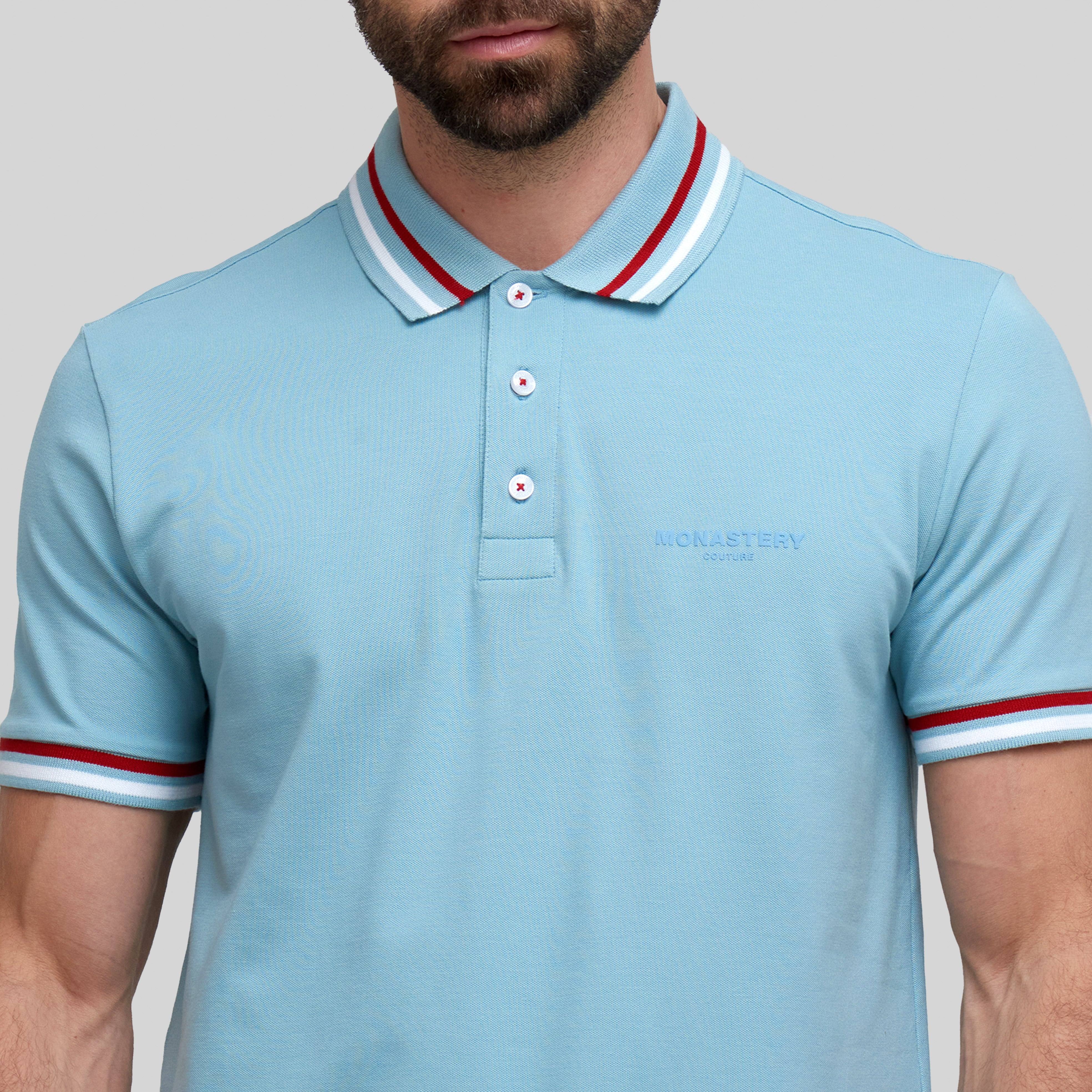 DORICO BLUE POLO - Monastery
