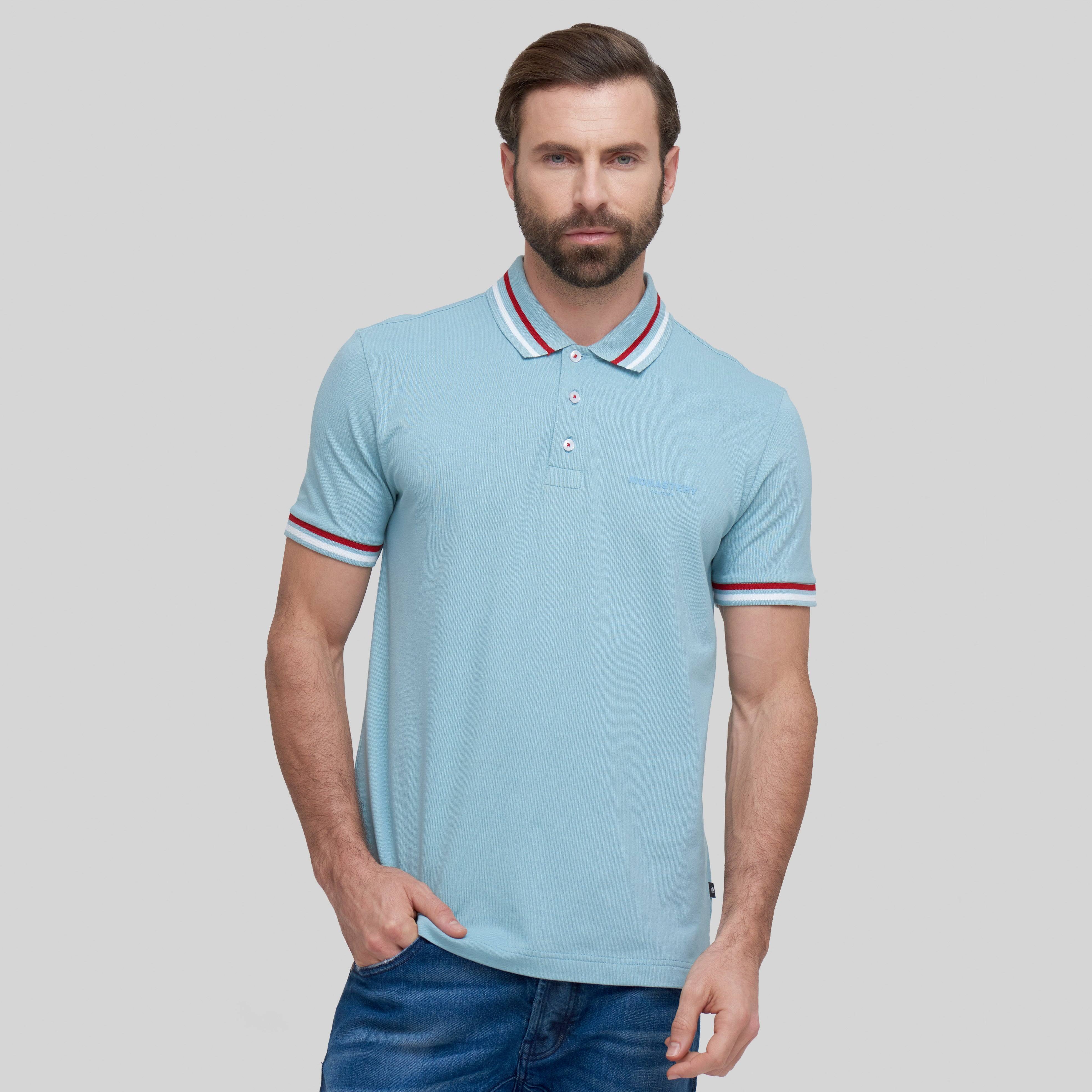DORICO BLUE POLO - Monastery