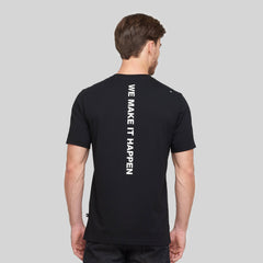 FOSTY T-SHIRT MEN BLACK - Monastery