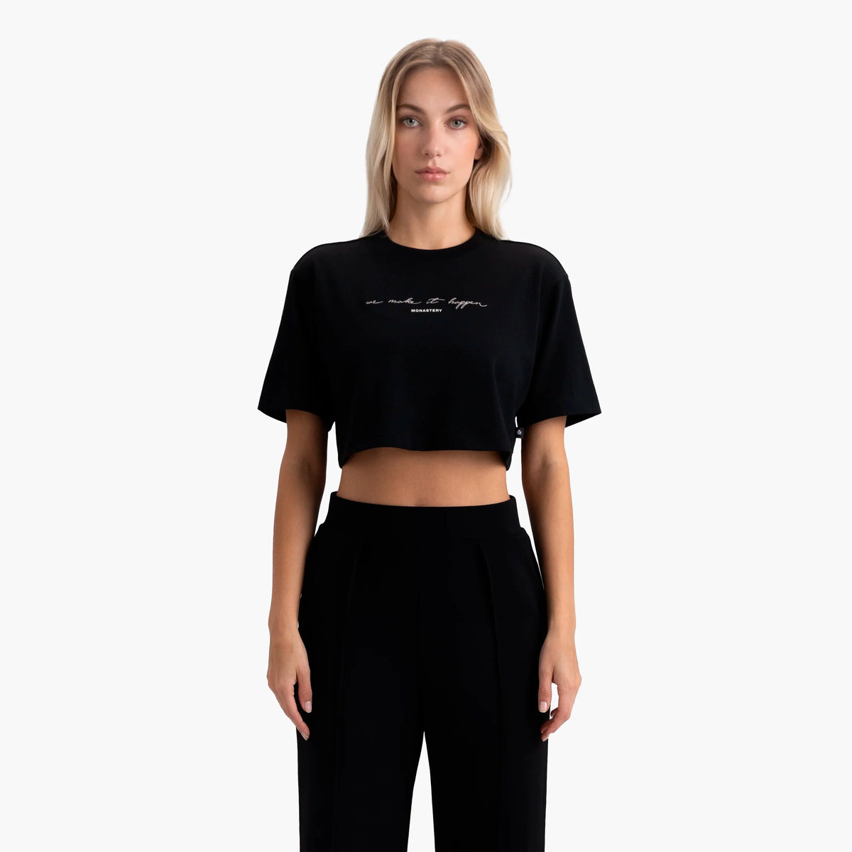 INVICTA CROP TOP BLACK