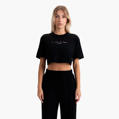 INVICTA CROP TOP BLACK