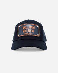 I WILL MAKE YOU RICH CAP JHR BLACK