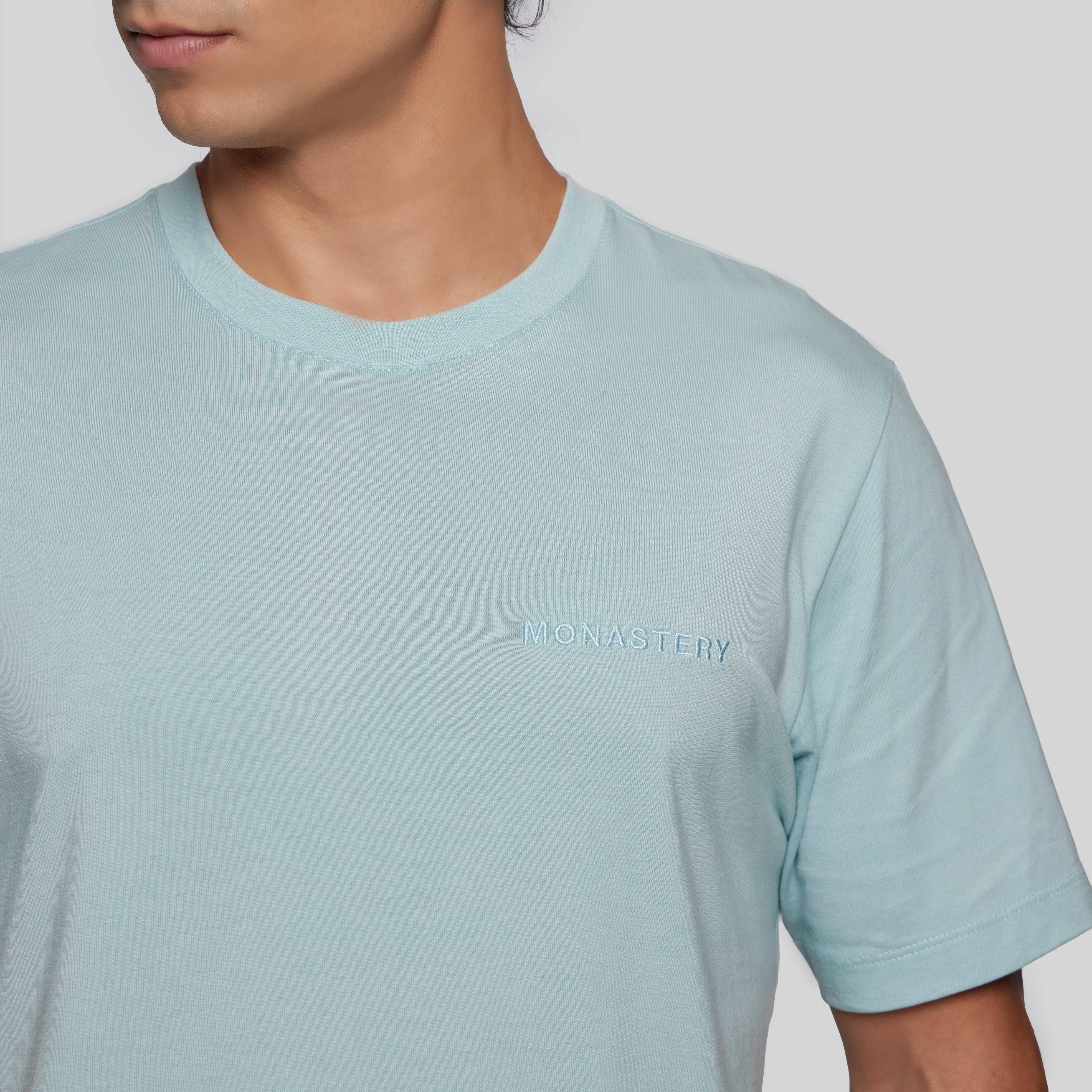 MOON T-SHIRT MEN BLUE - Monastery
