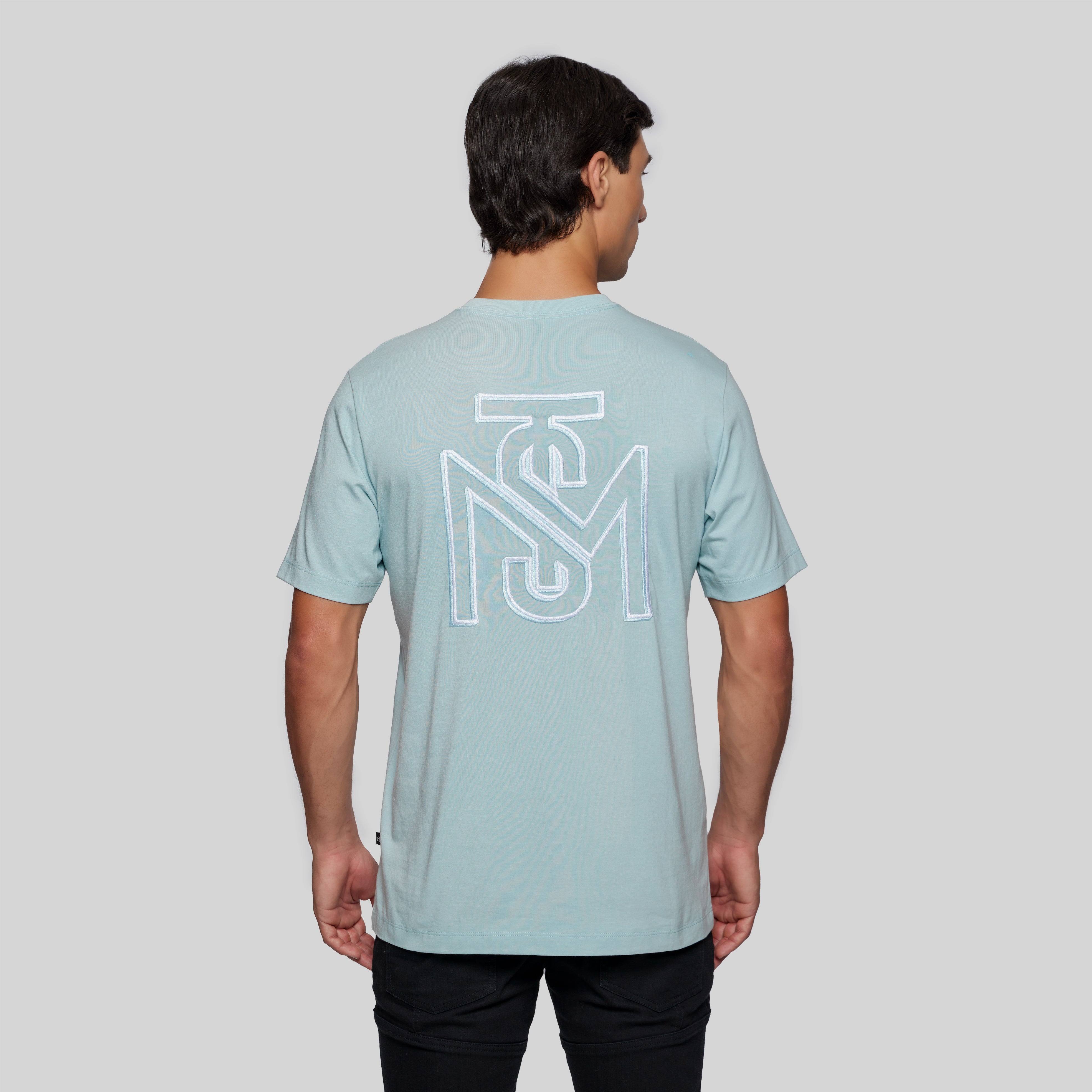 MOON T-SHIRT MEN BLUE - Monastery