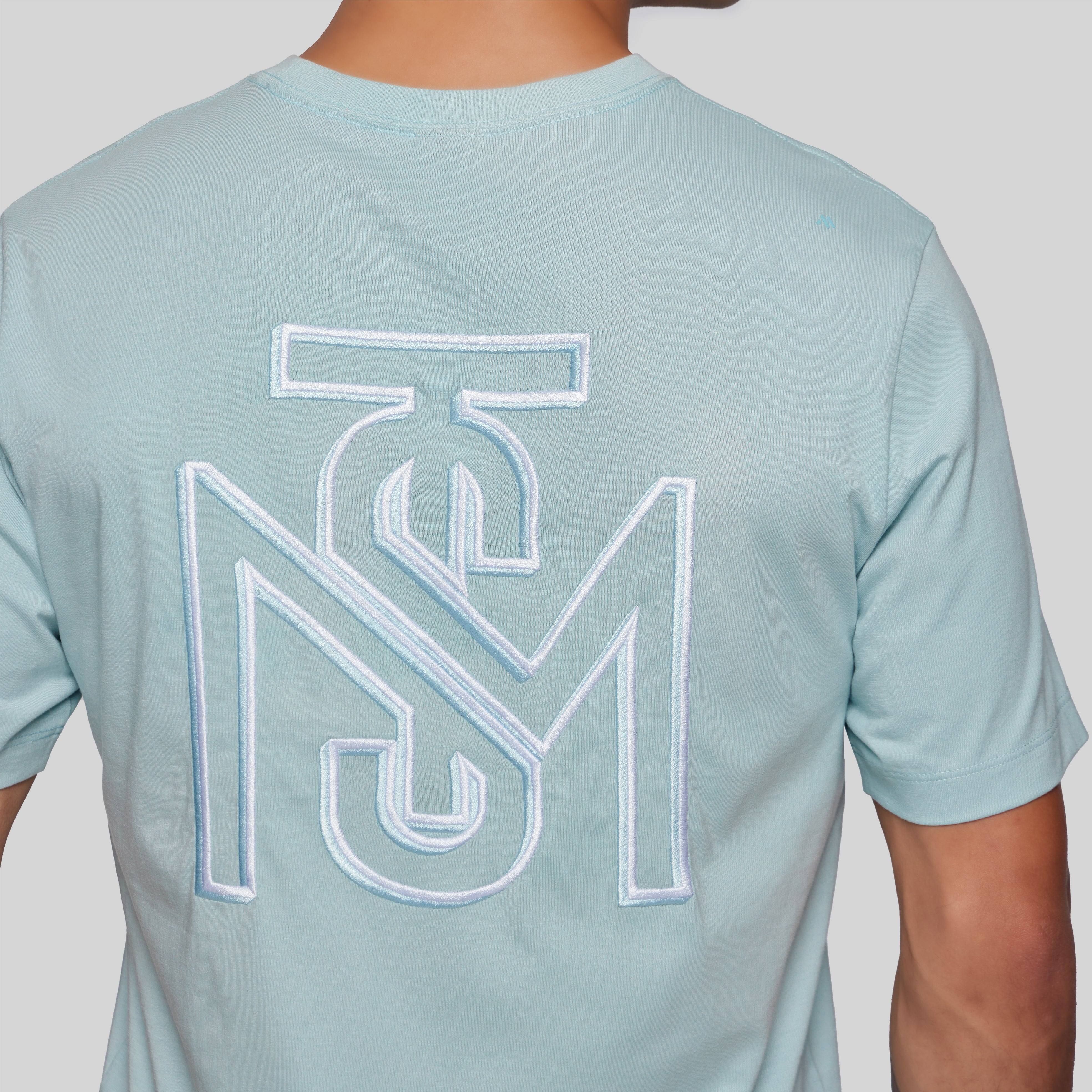 MOON T-SHIRT MEN BLUE - Monastery