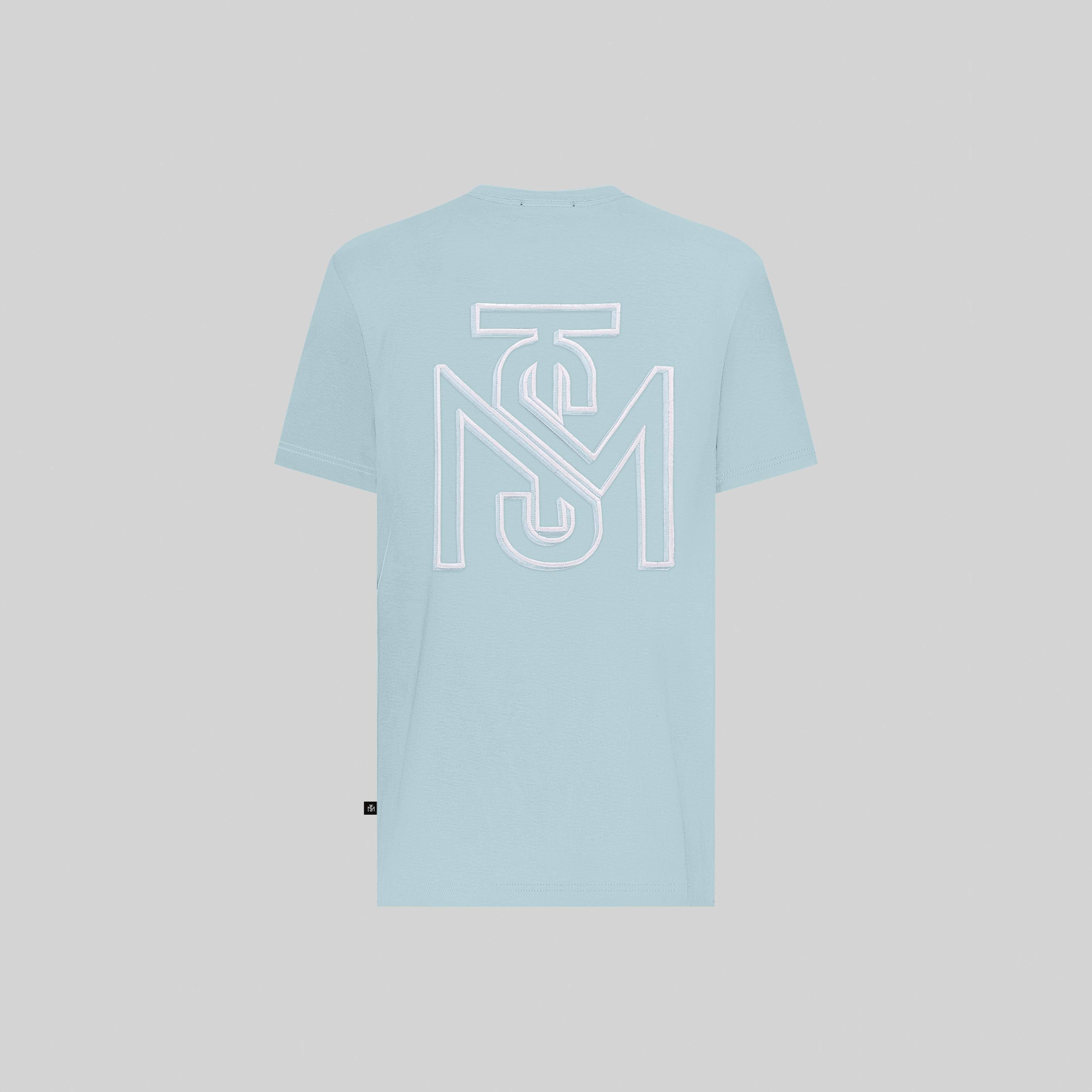 MOON T-SHIRT MEN BLUE - Monastery