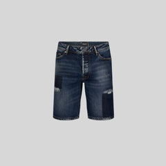 NAVI BLUE DENIM SHORT - Monastery