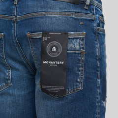 NAVI BLUE DENIM SHORT - Monastery