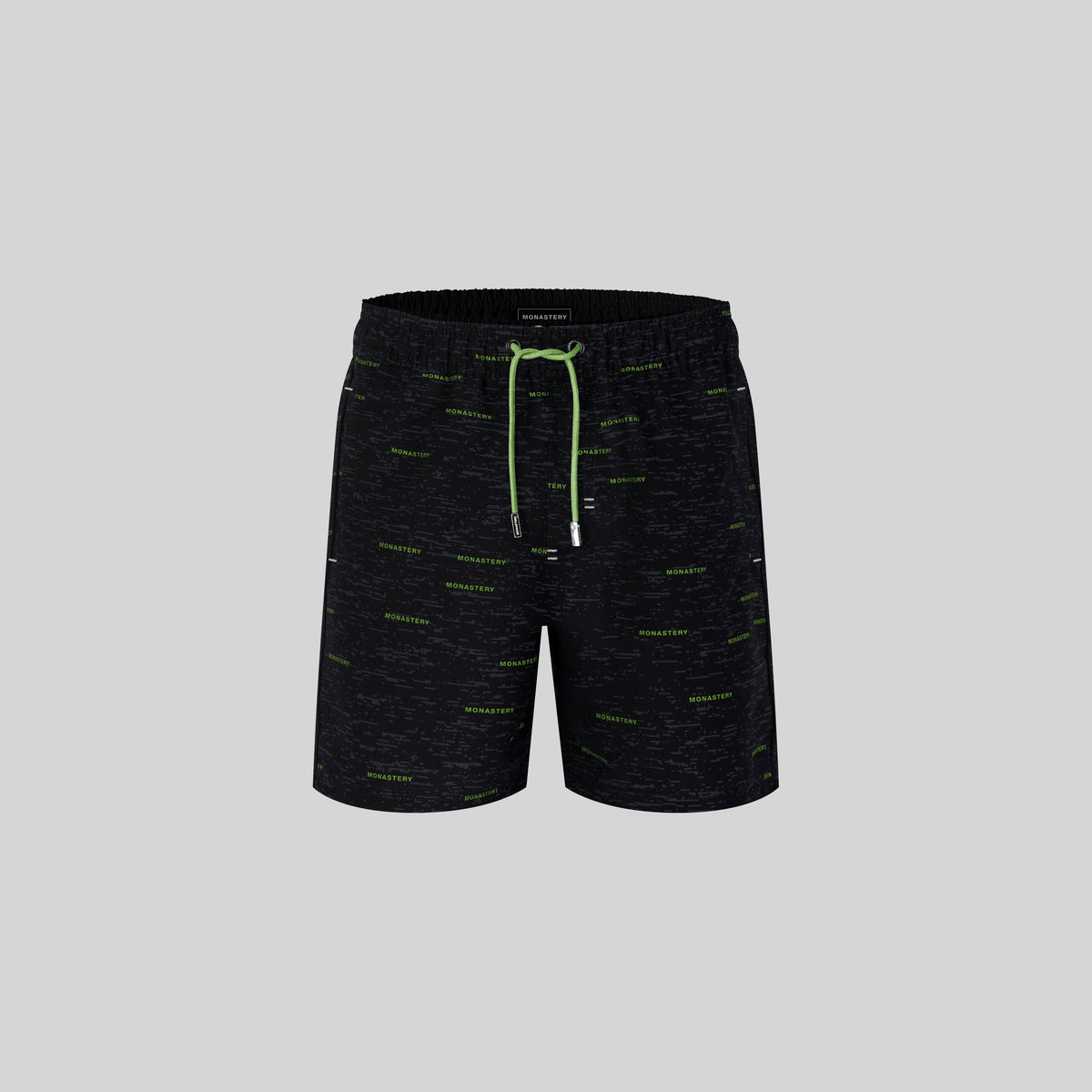 OBERON GREEN SWIM SHORT - Monastery