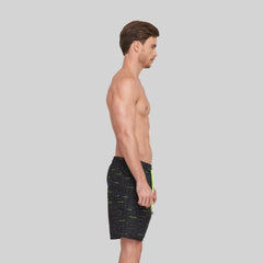 OBERON GREEN SWIM SHORT - Monastery