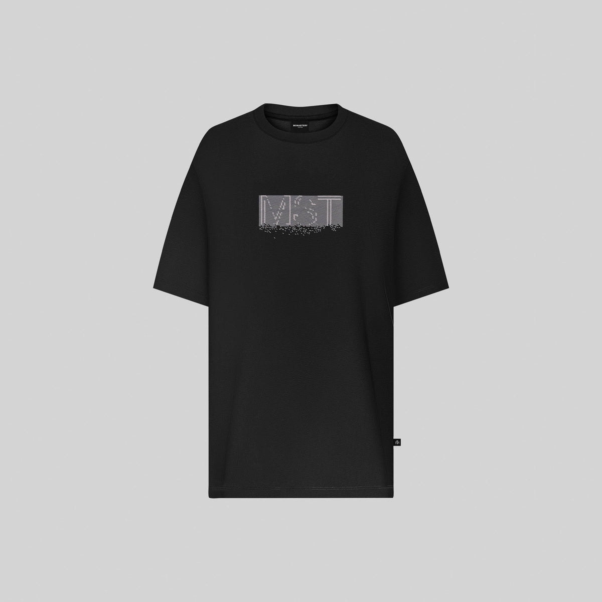 SIEG BLACK T-SHIRT OVERSIZE - Monastery