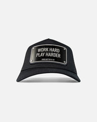 WORK HARD CAP JHR BLACK